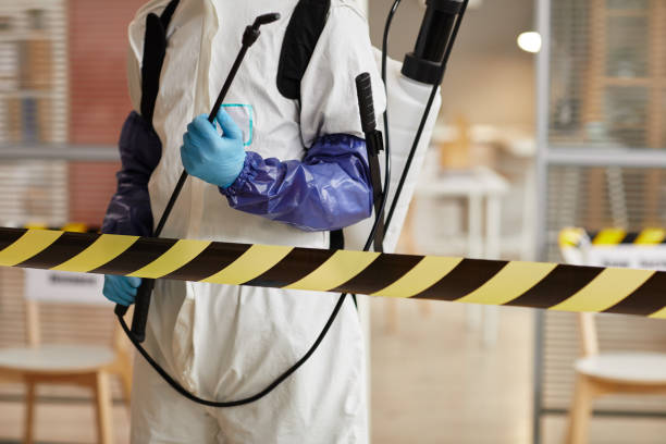 Professional Crime Scene Cleanup technician working in Candler, NC